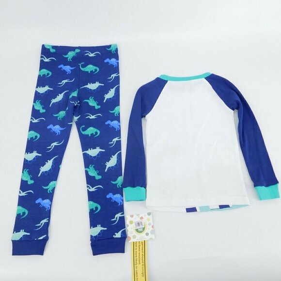 Little Me Pajama Set Boys Size 4T 2-Piece Dinosaurs PJs Sleepwear - Picture 6 of 6